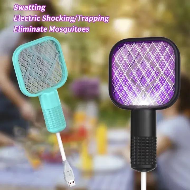 USB Rechargeable Electric Mosquito Killer Racket | Safe Mosquito Zapper