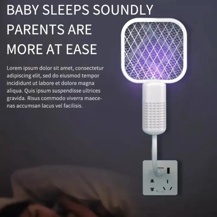 USB Rechargeable Electric Mosquito Killer Racket | Safe Mosquito Zapper